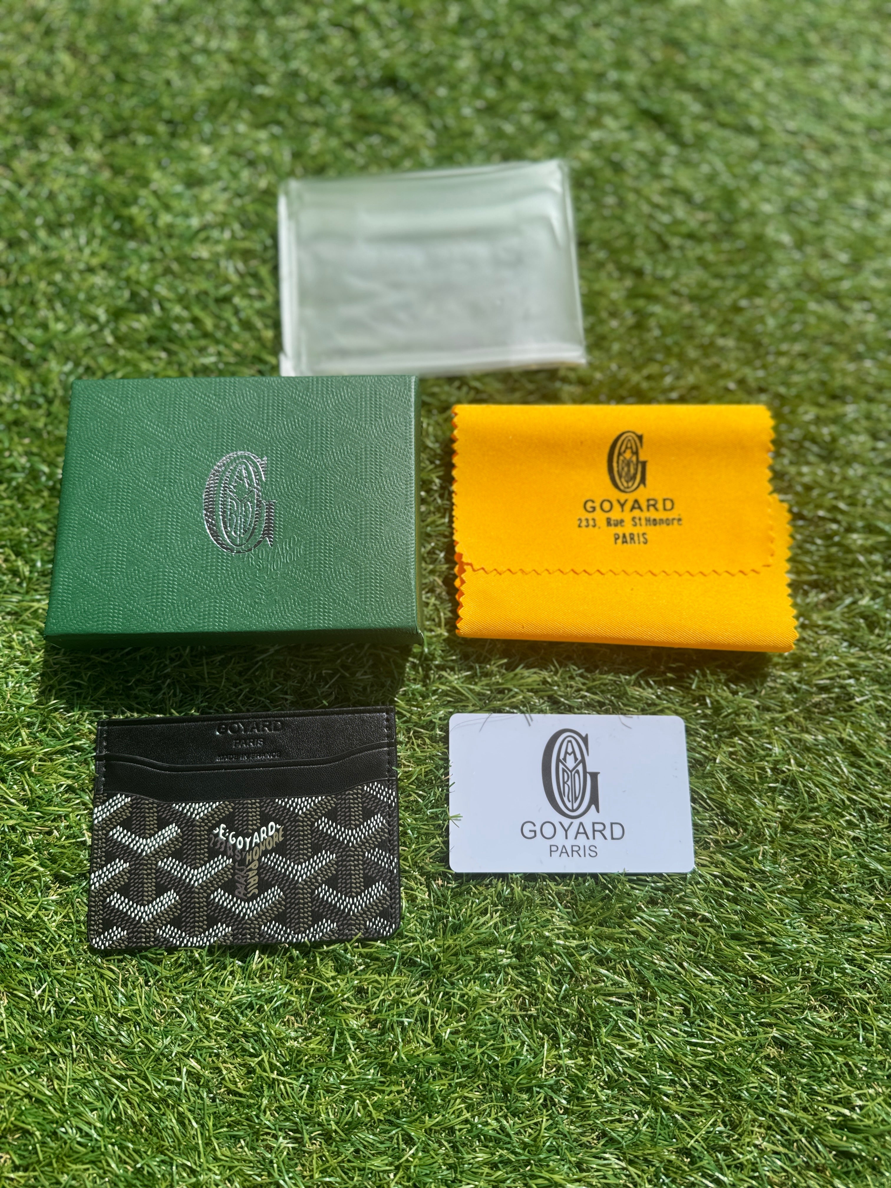 Black GoYard Card Holder