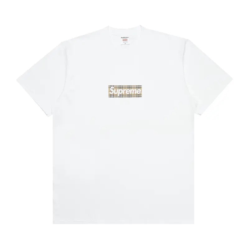 Supreme X Burberry T shirt Collab