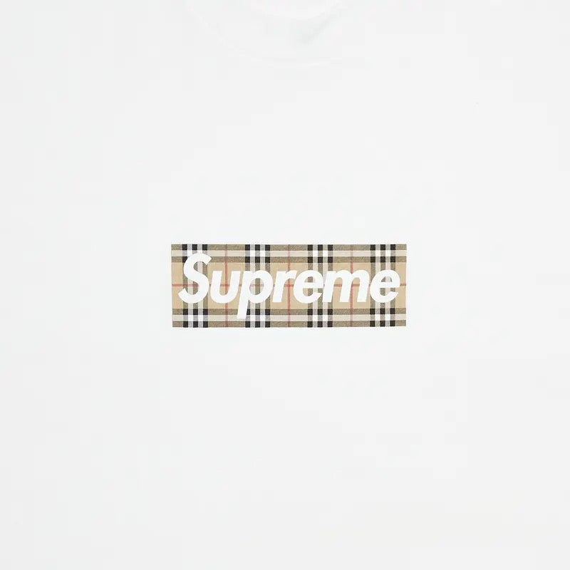 Supreme X Burberry T shirt Collab
